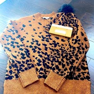 Christian Siriano Hat & Sweater Set